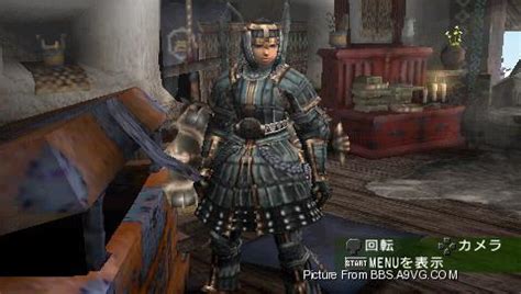 PSP《怪物猎人2G》全套装图鉴: 1-4级男号装备（剑）_-游民星空 GamerSky.com