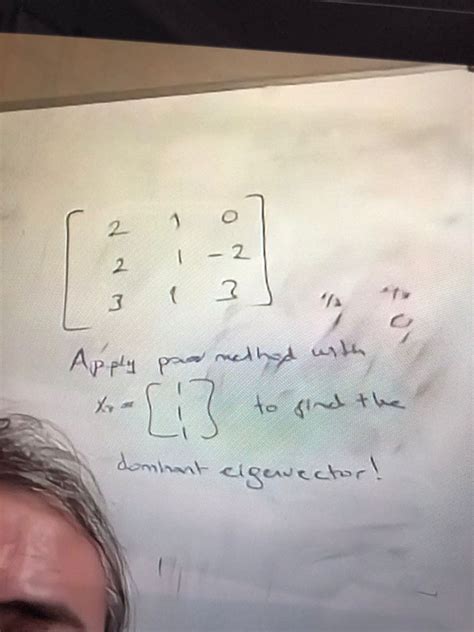 Power Method to Find Dominant Eigen Vakues Code in Python 的图像结果