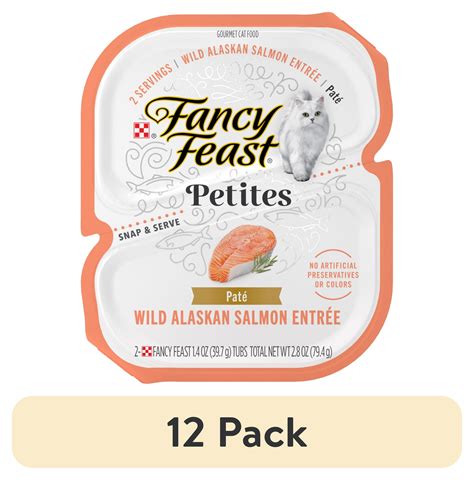 (12 pack) Purina Fancy Feast Petites Pate Kitten Food, Wet Cat Food ...