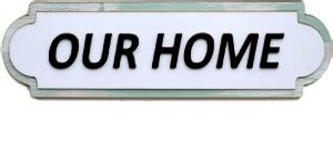 Chalk My Theme Our Home 3D Layered Wooden Sign Board Price in India ...