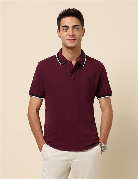 Pure Cotton Slim Fit Polo Shirt – U.S. Polo Assn. India