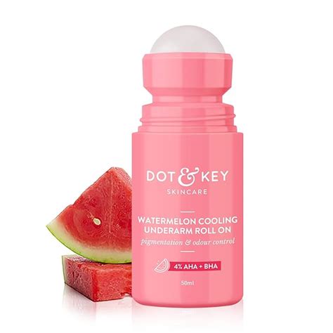 Buy Dot & Key Watermelon Cooling Underarm Roll On | Odour & Sweat ...