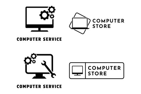 Computer Shop Logo 的图像结果