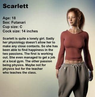 Scarlett character sheet (Serge3dx) : r/futanari