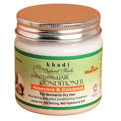 Smooth Hair Conditioner Aloevera & Coconut – Khadi Natural Herbs