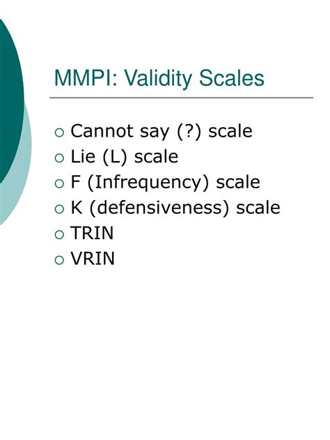 PPT - MMPI (Minnesota Multiphasic Personality Inventory) PowerPoint Presentation - ID:254218
