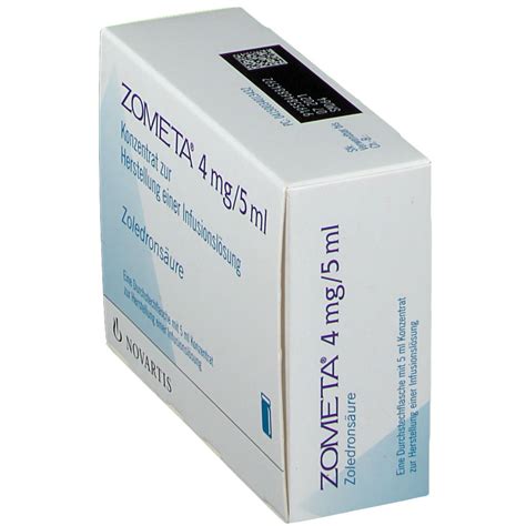 Zometa® 4 mg /5 ml 1 St mit dem E-Rezept kaufen - SHOP APOTHEKE