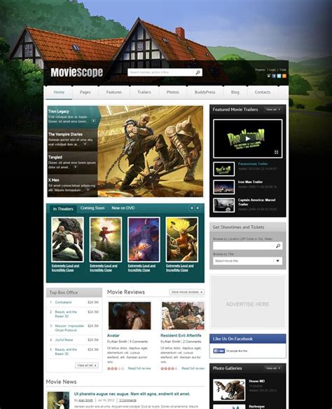 MovieScope-HTML5-CSS3-Video-Portal-Website-Template – 卡菲科技 | CFIdeas 纽约 ...