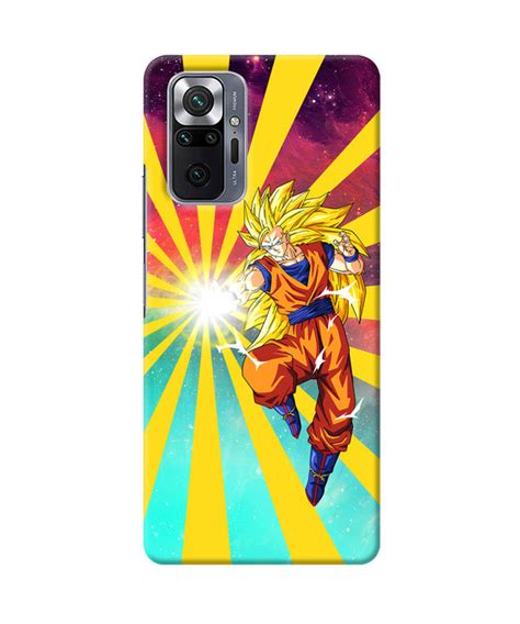 Goku super saiyan Redmi Note 10 Pro Max Back Cover Case Online at Best ...