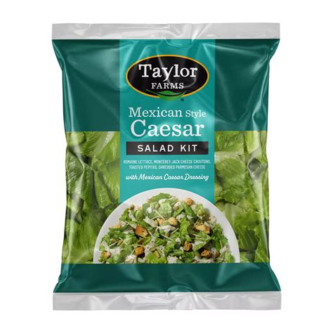 Taylor Farms Mexican Style Caesar Salad Kit - Shop Salads at H-E-B