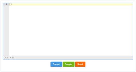 JSON Formatter Java 的图像结果