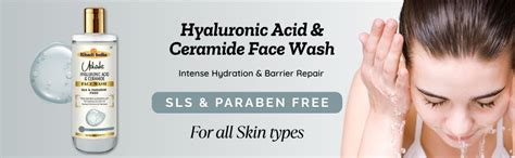 Utkrisht Khadi Hyaluronic Acid & Ceramide Face Wash 200ml | Glowing ...