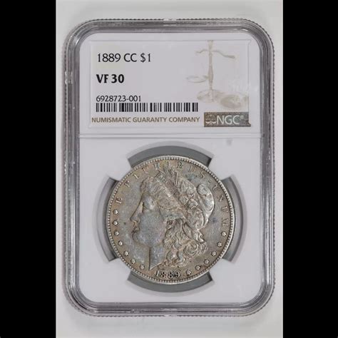 1889-CC Morgan Silver Dollar NGC VF-30 - Coin Superstore LLC