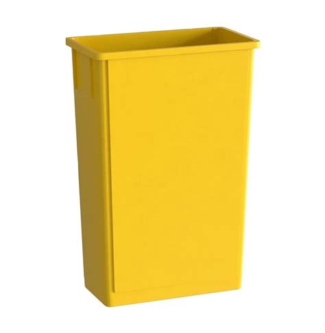 23 Gallon Yellow Slim Jim Trash Can - Walmart.com
