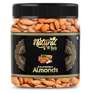 Natural N Tasty100% Fresh Kashmiri Mamra Almonds Badam Giri Dry Fruits ...