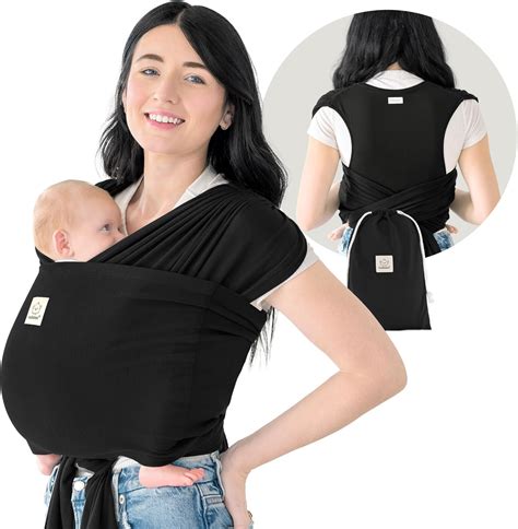 KeaBabies Baby Wrap Carrier Ring Sling - Easy to Wear, Adjustable D ...