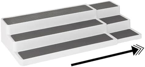 Primeway® Plastic TPR 3 Tier Spice Rack Kitchen Organizer | Non-Skid ...