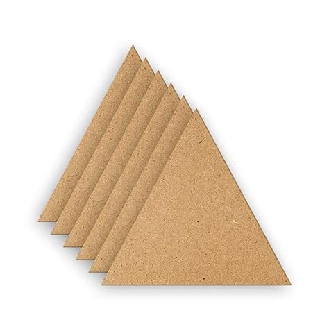 Triangle MDF Board for Art and Craft – Eshwarshop