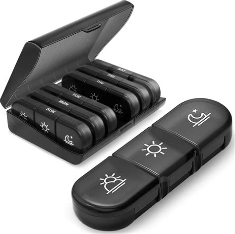 INSIME Pill organizer box for medicine 7 days 3 times | Tablet ...