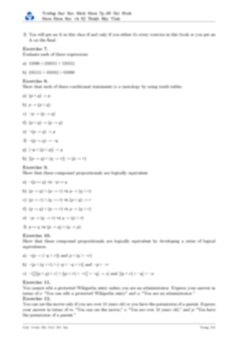 Image result for Logic Freshman Course Chapter 1 Questions