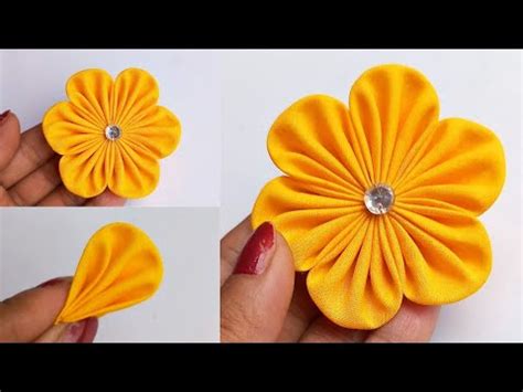 Image result for Cloth Flower Tutorial