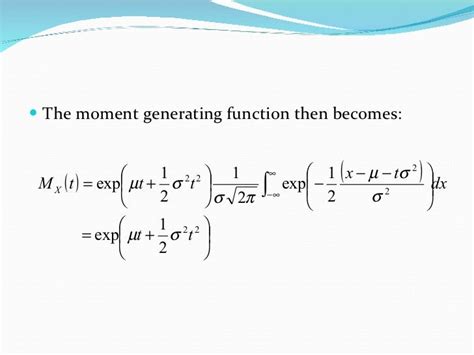 Moment Generating Function Problem 的图像结果