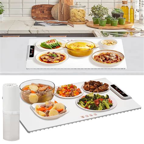 Buy MULZI Silicone Full Surface Heating Mat: Electric Food Warmer with ...