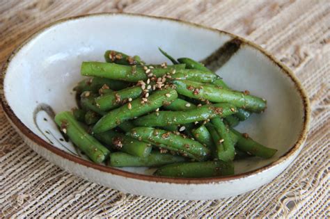 Green Beans with Sesame Sauce Recipe – Japanese Cooking 101