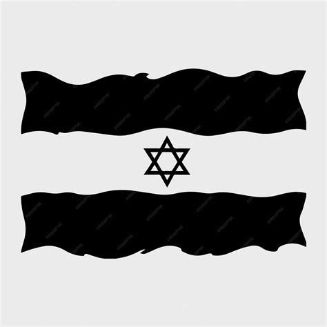 Premium Vector | Flag of david star