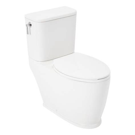 Pendleton Two-Piece Elongated Skirted Toilet with Standard Seat - White ...