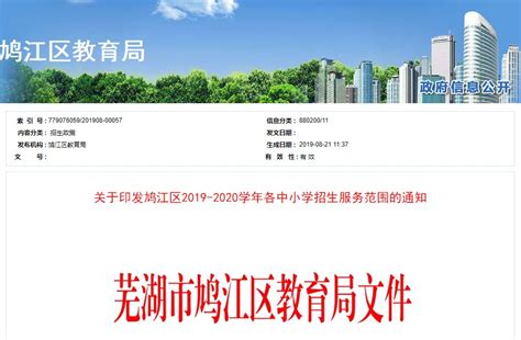 芜湖“小升初”网上报名下月启动，优质中学抢先看！_芜湖网
