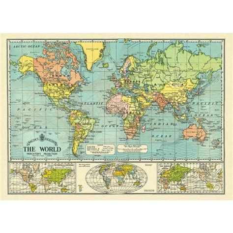 World Map Paper 的图像结果