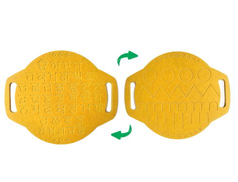 Buy Whittlewud Both Sided Punjabi Consonant and line Tracing Board for ...