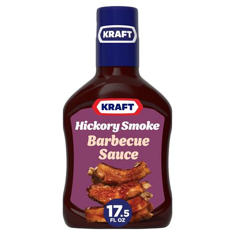 Kraft Hickory Smoke Slow-simmered Barbecue Sauce And Dip