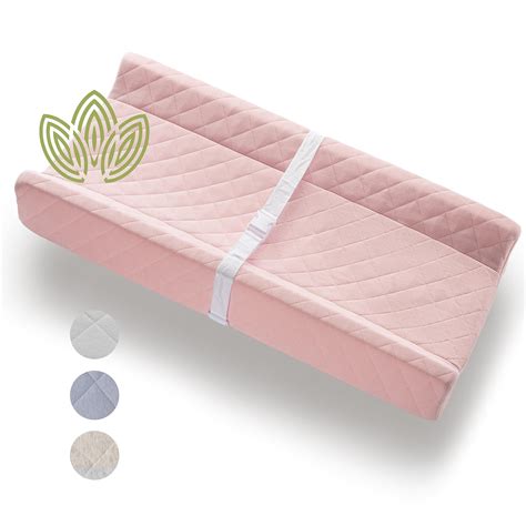 Amazon.com : Organic Cotton Contoured Baby Changing Pad w/Waterproof ...