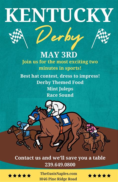 Kentucky Derby Party! ? ? , 1046 Pine Ridge Road, Naples, FL, 3 May ...