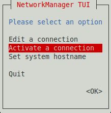 20.3. Aplicando mudanças em uma conexão modificada usando nmtui | Red ...