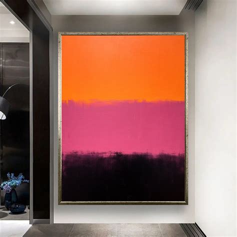 Mark Rothko Print, Mark Rothko Art expressionniste abstrait, Mark ...