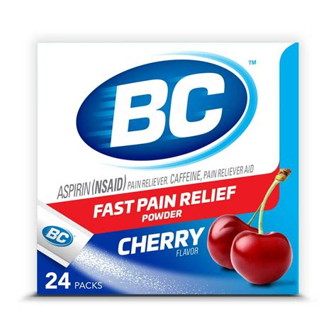 BC Headache Powders, Cherry 24 ea (Pack of 4) - Walmart.com