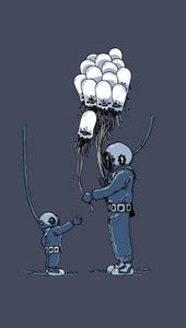 Astronaut Space Animated Hd Matte Finish Poster Paper Print - Animation ...