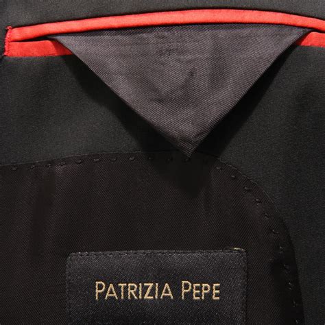 4374AP giacca uomo PATRIZIA PEPE man jacket black