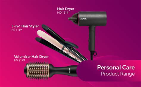 AGARO Hair Straightening Brush, Hair Straightening Comb For Women, Fast ...