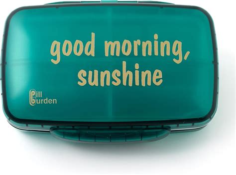 Amazon.com: Cute Pill Organizer – Large Stylish Travel Case for ...