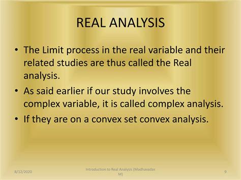 Image result for Real Analysis Tutorial