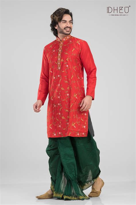 Just Married-Wedding Dhoti-Kurta set | Dheu