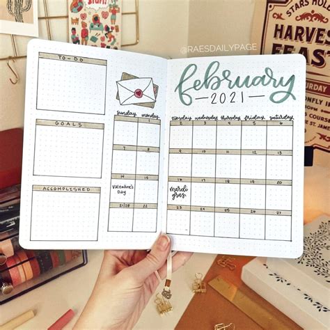 Image result for February Bullet Journal