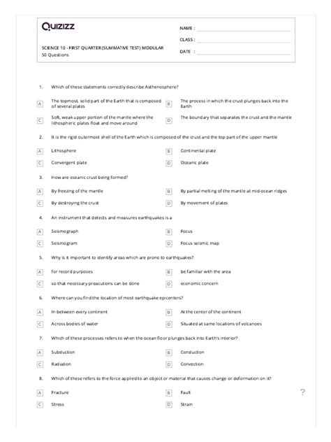 Science Term 1 Question Paper Answer Key 的图像结果