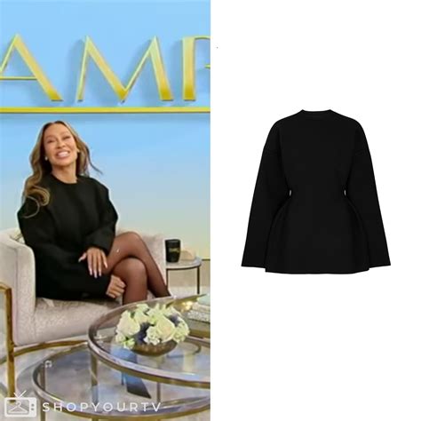 Tamron Hall Show: March 2024 LaLa Anthony’s Black Dress | Shop Your TV