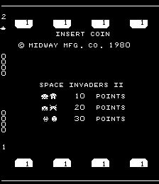 [mdk] Space Invaders II (Midway, cocktail) download for mame 0.288