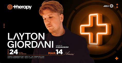Therapy Thursdays: Layton Giordani, SKY SLC, Salt Lake City, 14 March ...